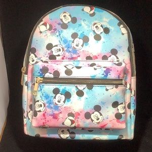 Mickey Mouse Tye Dye Small Backpack